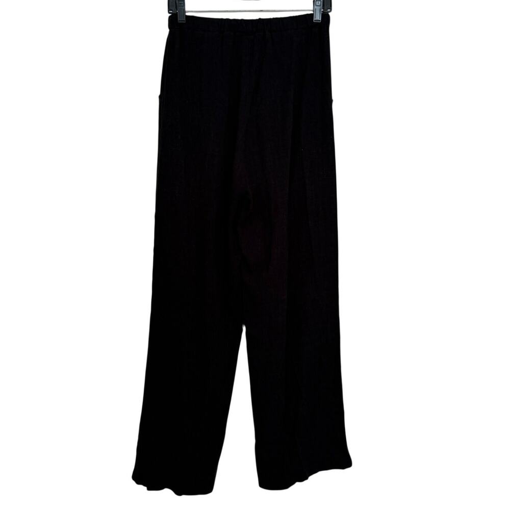 WASABI + MINT Pull On Wide Leg Pant - Black - Medium
